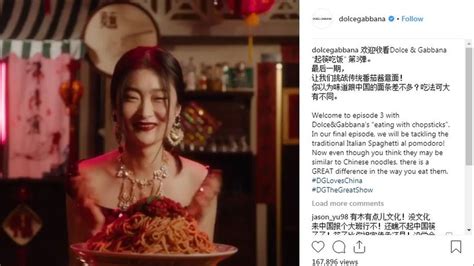 youtube dolce gabbana china|dolce and gabbana scandal.